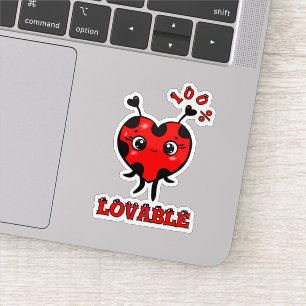 Cute ladybug  sticker