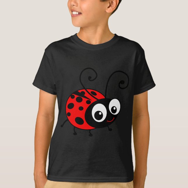 Cute Ladybug T-Shirt (Front)