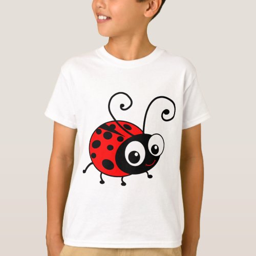 Cute Ladybug T_Shirt