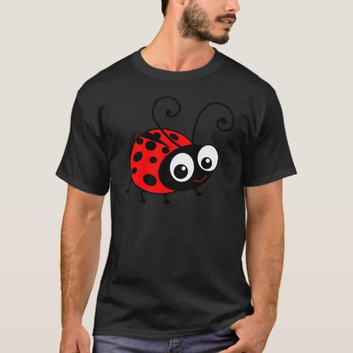 Cute Ladybug T_Shirt