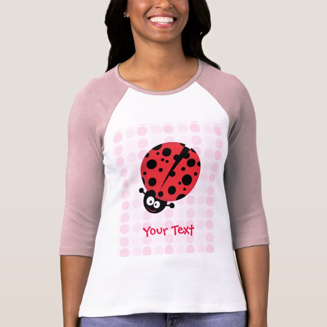 Cute Ladybug T-Shirt (Front)