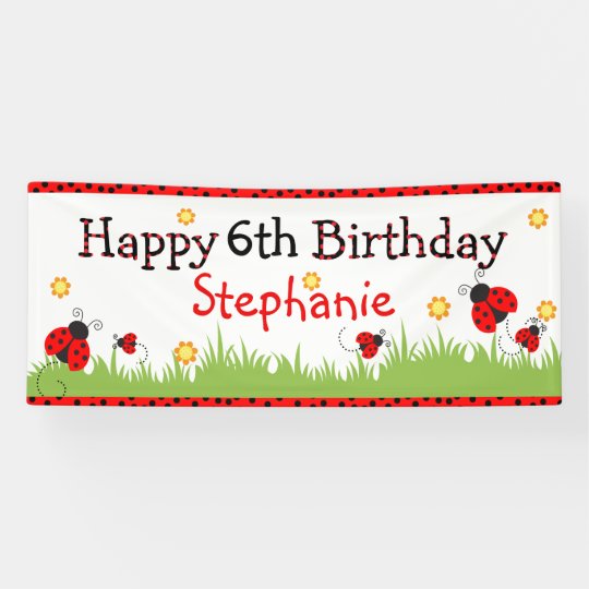 rainbow brite happy birthday banner zazzle com