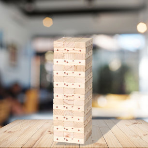 Cute Ladybug  Topple Tower