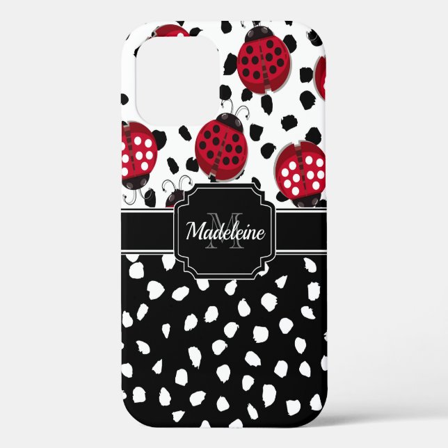 Cute Ladybugs Case-Mate iPhone Case (Back)