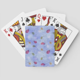 Cute Ladybugs Poker Cards