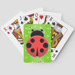 Cute Ladybugs Poker Cards