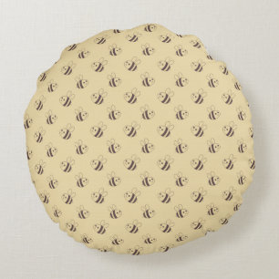 Cute Ladybugs Round Pillow