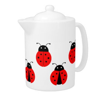 Ladybug Teapots | Zazzle