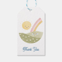 Cute Lamb Personalized Baby Shower Gift Tags