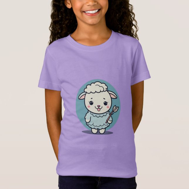 Cute lamb t-shirt (Front)