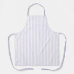 Cute Lavender and White Striped Apron