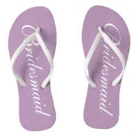 Maid of best sale honour flip flops