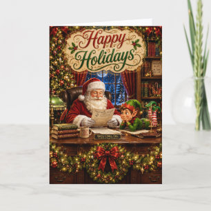 Cute Law Firm Attorney Client Appreciation Holiday Card