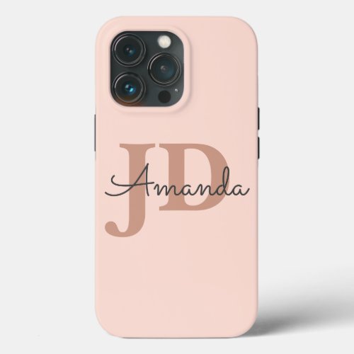 Cute Lawyer JD Graduation Personalized Name iPhone 13 Pro Case