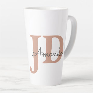Cute Lawyer JD Graduation Personalized Name Latte Mug