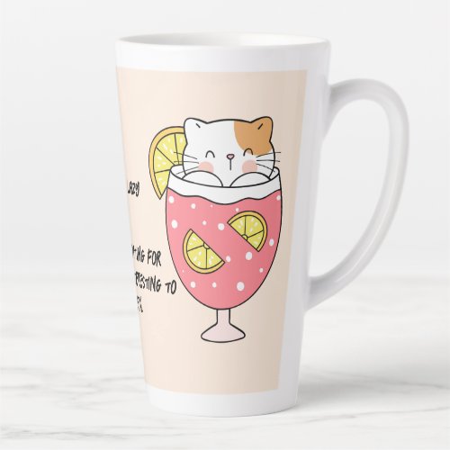 Cute Lazy Cats Latte Mugs