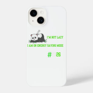 "Cute lazy panda comfort trendy design" iPhone 14 Case