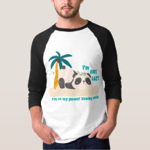 Cute lazy panda
