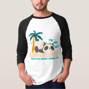 Cute lazy panda T-Shirt