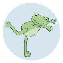Cute Leap Frog Froggy Stickers Envelope Seals