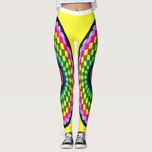cute leggings colorful and 3D
