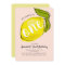 Cute Lemon 1st Birthday Baby Pink Party Invitation