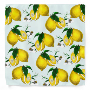 Cute Lemon Bandana