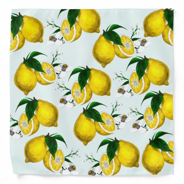 Cute Lemon Bandana (Front)