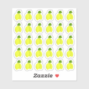 Cute Lemon Fresh Citrus Fruit Food Summer Planner Sticker