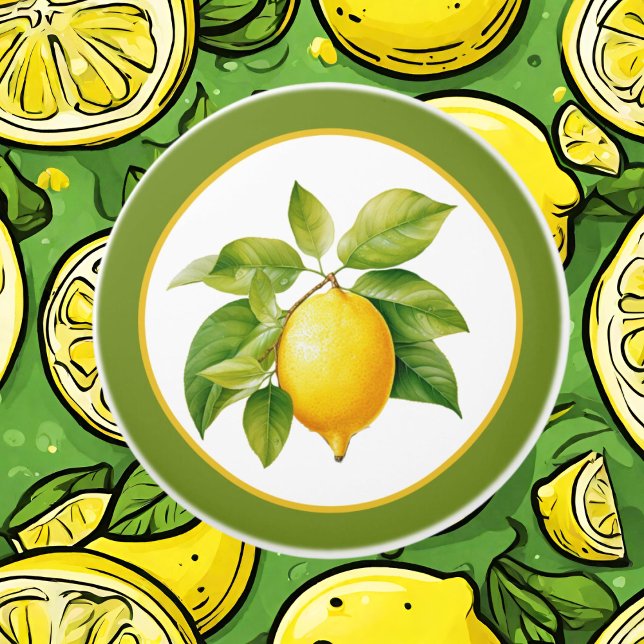 Cute lemon lovers kitchen  ceramic knob (Creator Uploaded)