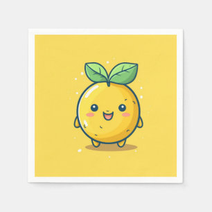 Cute lemon themed napkins