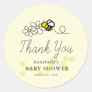 EDITABLE HM552 Bumble Bee Favor Tags Bee Birthday Party Thank you tags Bumble Bee Thank you Tags Bee baby shower thank you tags Labels