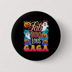 Cute Leopard Fab Boo Lous Gaga Soky Halloween Cost Button