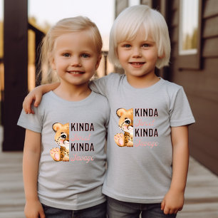 Cute Leopard Family Matching Funny Girly T-Shirt