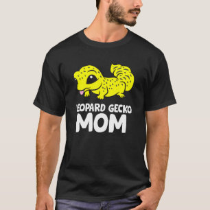 Cute Leopard Gecko Mom Reptile Gecko Animal Leopar T-Shirt