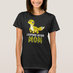 Cute Leopard Gecko Mom Reptile Gecko Animal Leopar T-Shirt