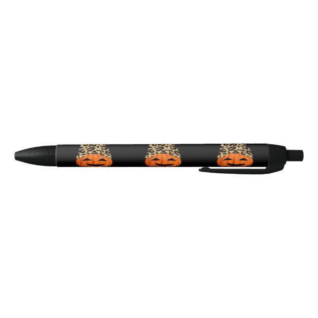 Cute Leopard Hat Pumpkins Pen (Bottom)