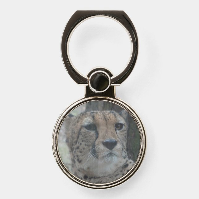 Cute Leopard Phone Ring Holder (Front)