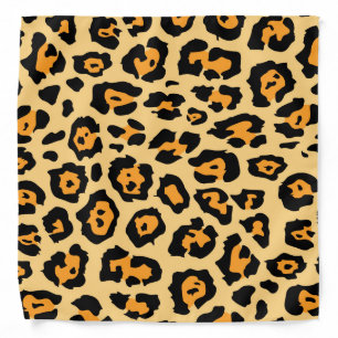 Cute Leopard Print Bandana
