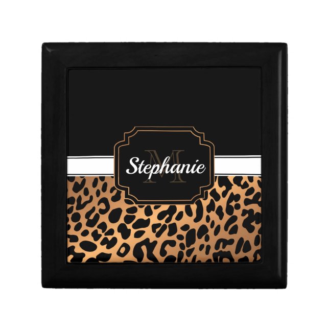 Cute Leopard Print Gift Box (Front)