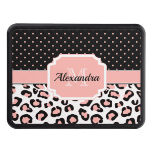 Cute Leopard Print Hitch Cover