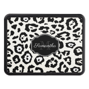 Cute Leopard Print Hitch Cover