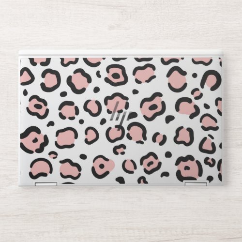 Cute Leopard Print HP Laptop Skin