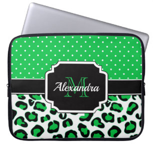 Cute Leopard Print Laptop Sleeve