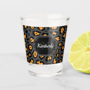 Cute Leopard Print Shot Glass