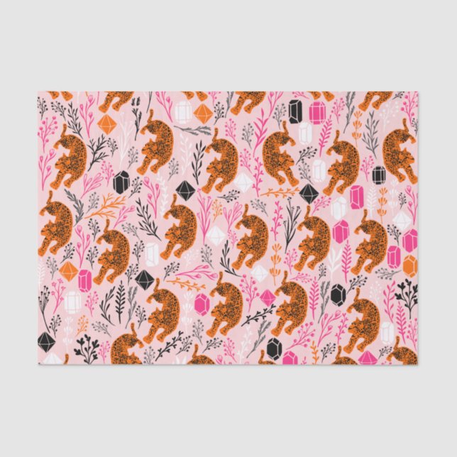Cute Leopard Tissue Paper (Front)