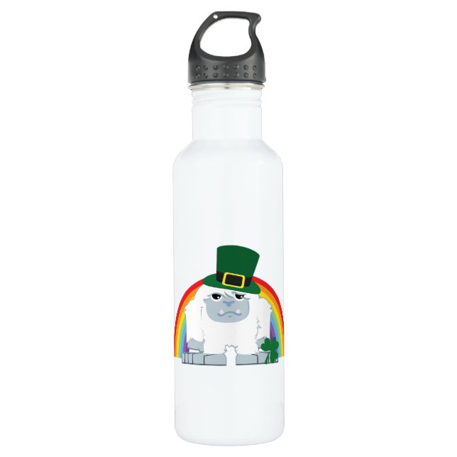 Cute Leprechaun Yeti Water Bottle (Front)