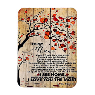 Cute Letter To Husband | Lovely Gift For Husband Magnet