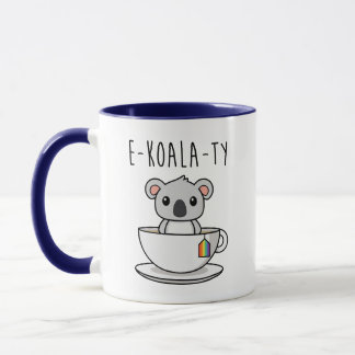 Cute LGBTQ Koala Rainbow Pride Equality Mug