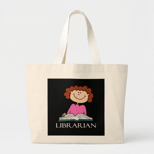 Cute Librarian Tote Bag